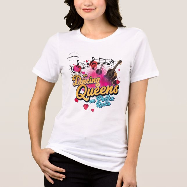Das Dancing Queens T-Shirt Tri-Blend Shirt (Vorderseite)
