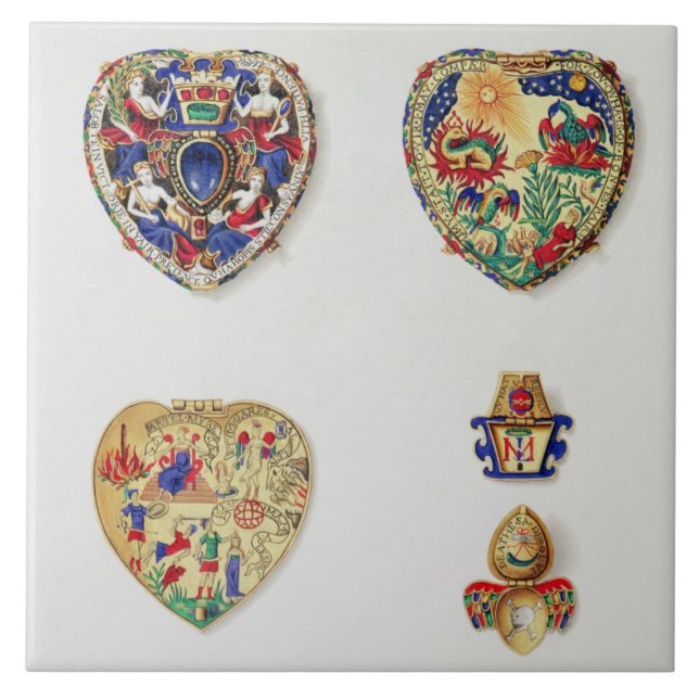 Das Darnley Juwel, 'von den historischen Fliese (Vorderseite)