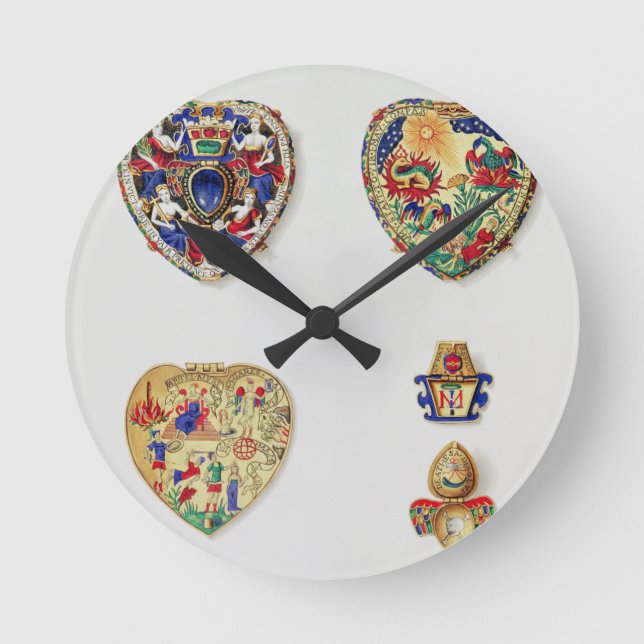 Das Darnley Juwel, 'von den historischen Runde Wanduhr (Vorderseite)