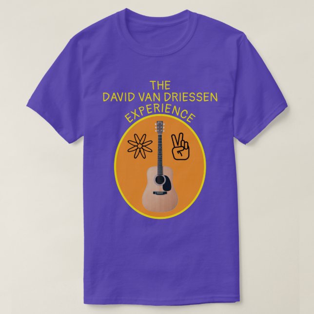 Das David Van Driessen Experience Shirt (Design vorne)