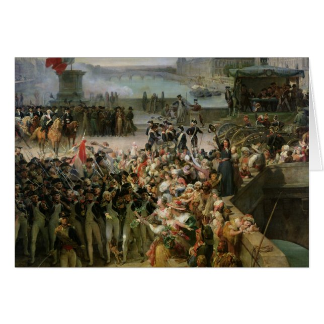 Das De Paris Garde Nationale (Vorderseite (Horizontal))