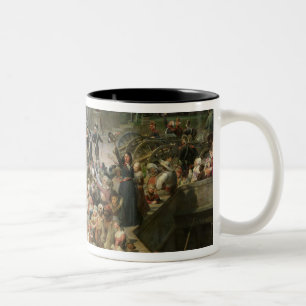 Das De Paris Garde Nationale Zweifarbige Tasse