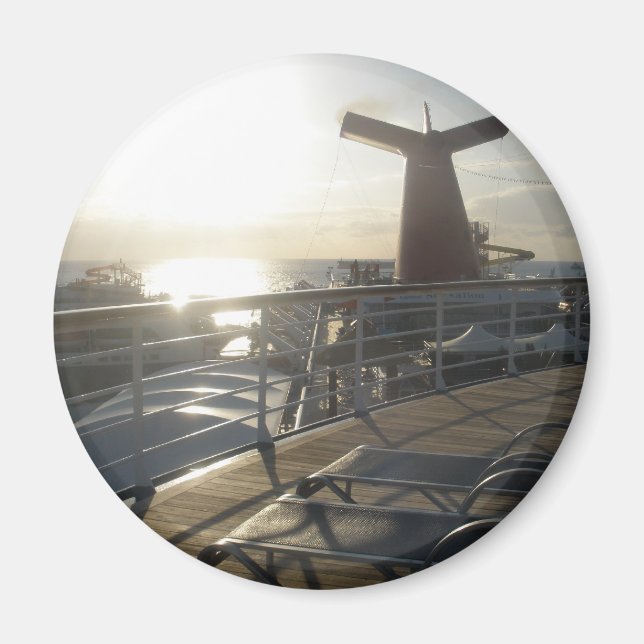 Das Deck der Karnevalsszenierung Magnet (Vorne)