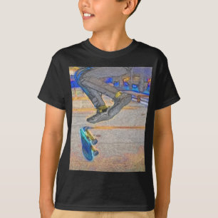Das Deck drehen - Skateboarding Trick T-Shirt