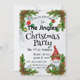 Das Dekorieren der  Einladung