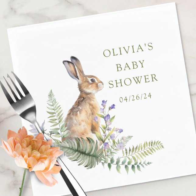 Das Delight Classic Kaninchenpapier Napkin Serviette (Von Creator hochgeladen)