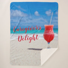 Das Delight Sherpa Blanket des Caregivers Sherpadecke