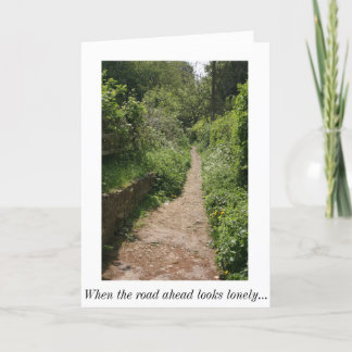 das Denken an Sie kardieren Karte