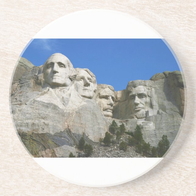 Das Der Mount Rushmore Präsidentenmonument Untersetzer (Vorne)
