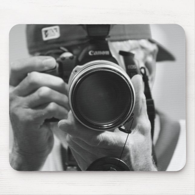 Das Des Photagraphers Auge Mousepad (Vorne)