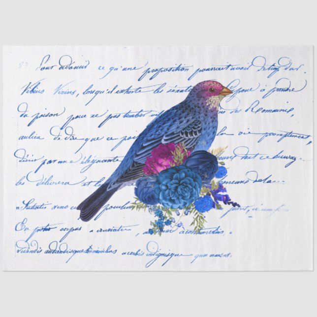 Das Design der Bouquet-Serie 103 Seidenpapier (Vorderseite)