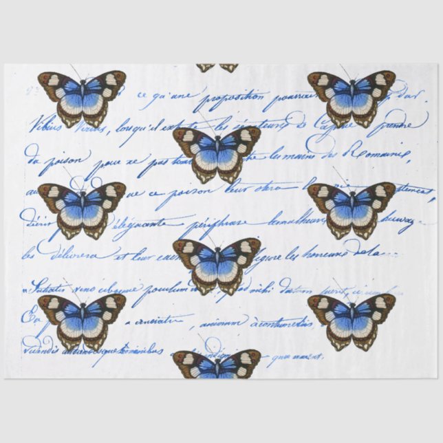 Das Design der Bouquet-Serie 107 Seidenpapier (Vorderseite)