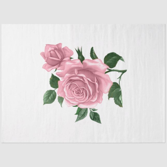 Das Design der Bouquet-Serie 176 Seidenpapier (Vorderseite)