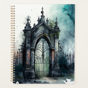 Das Design der gotischen Friedhof Gate Serie 11 Planer