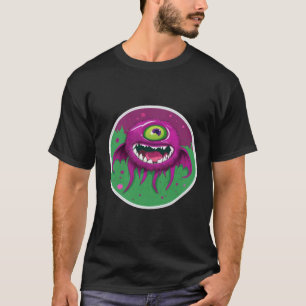 "Das Design der grünen Augenbrauen bezaubern T-Shirt