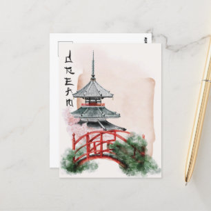 Das Design der Okinawa-Serie 10 Postkarte