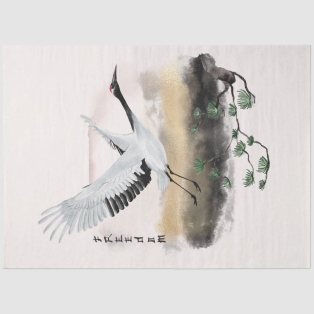 Das Design der Okinawa-Serie 12 Seidenpapier (Vorderseite)