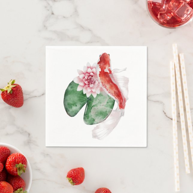 Das Design der Okinawa-Serie 29 Serviette (Beispiel)