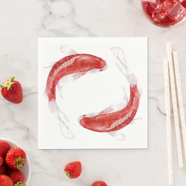 Das Design der Okinawa-Serie 32 Serviette (Beispiel)