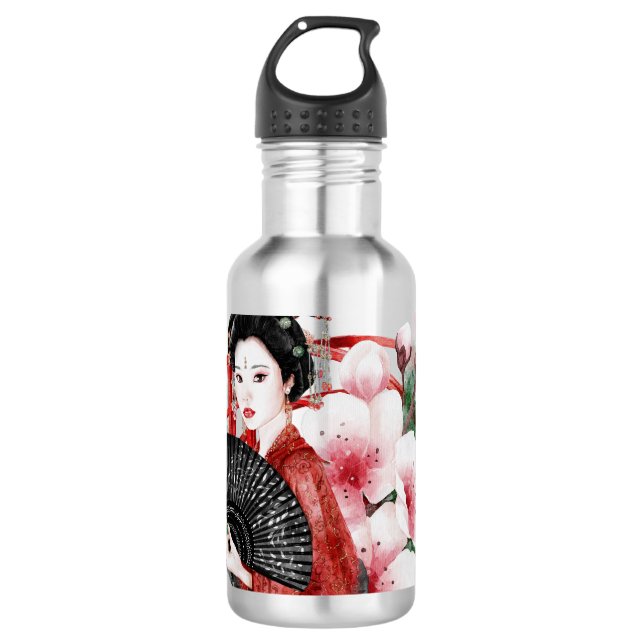 Das Design der Okinawa-Serie 38 Edelstahlflasche (Vorderseite)