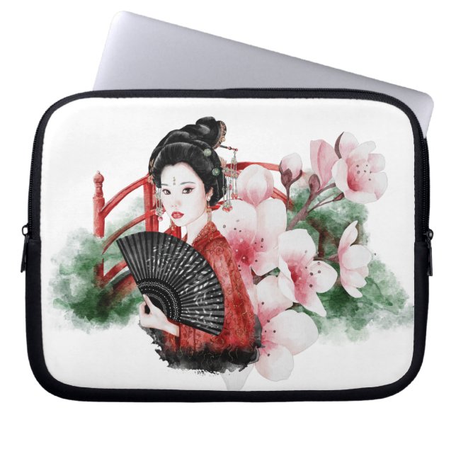 Das Design der Okinawa-Serie 38 Laptopschutzhülle (Vorderseite)