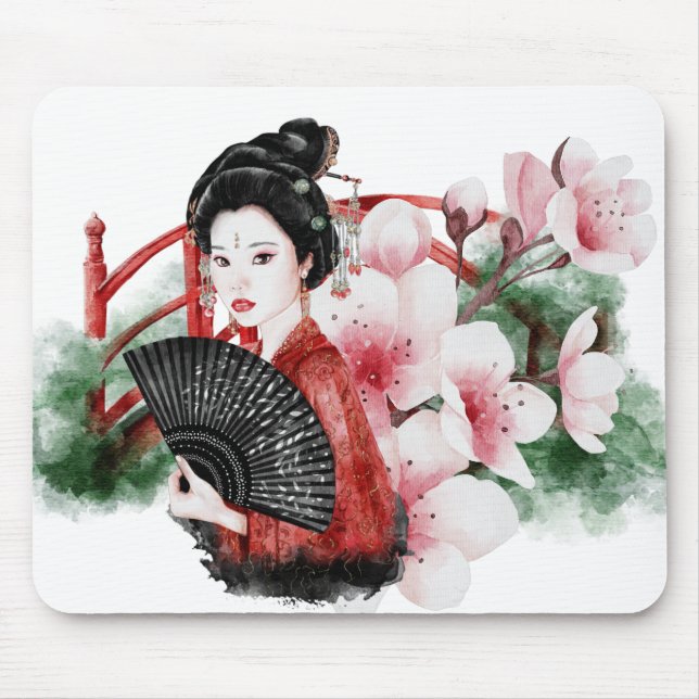 Das Design der Okinawa-Serie 38 Mousepad (Vorne)