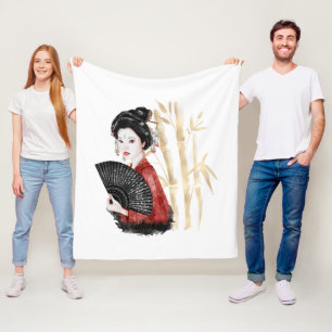 Das Design der Okinawa-Serie 39 Fleecedecke