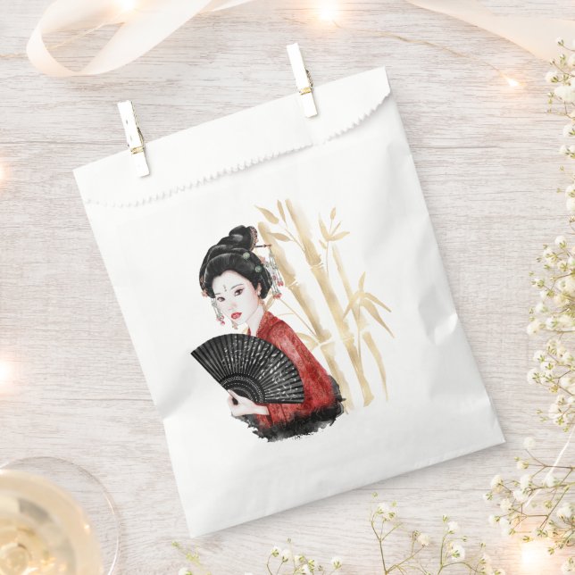Das Design der Okinawa-Serie 39 Geschenktütchen (Ausgeschnitten)