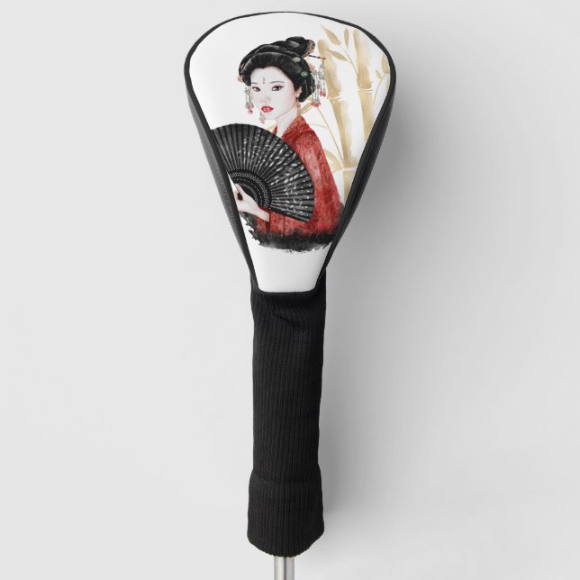 Das Design der Okinawa-Serie 39 Golf Headcover (Vorderseite)