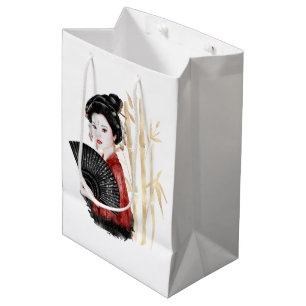 Das Design der Okinawa-Serie 39 Mittlere Geschenktüte