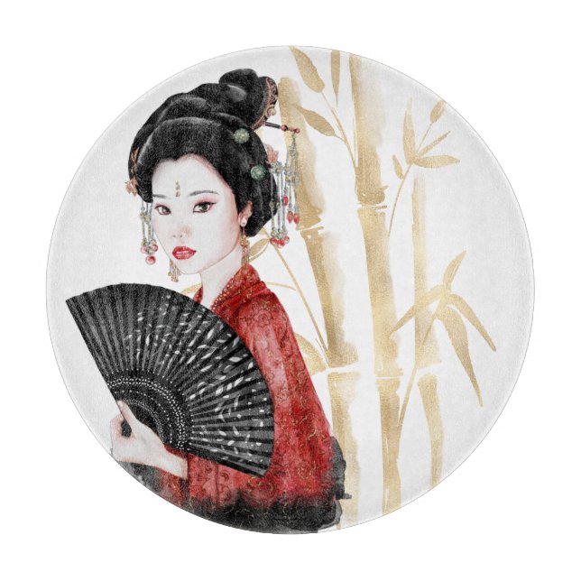 Das Design der Okinawa-Serie 39 Schneidebrett (Vorderseite)