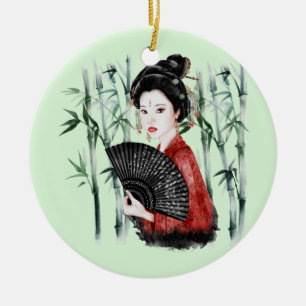 Das Design der Okinawa-Serie 40 Keramik Ornament