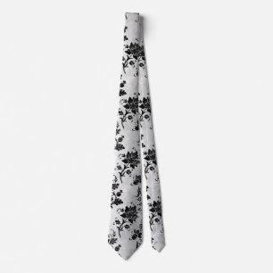 Das Design der schwarzen Velours-Serie 11 Krawatte