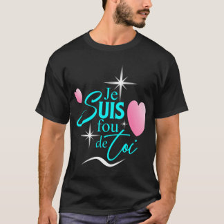 Das Design des französischen Valentins T-Shirt