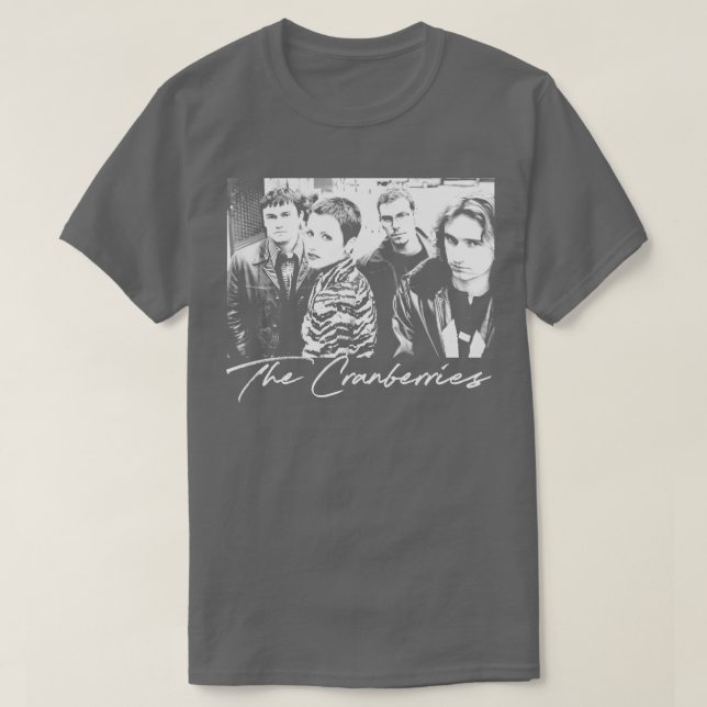 Das Design des Lüfters Cranberries der 90er Jahre T-Shirt (Design vorne)