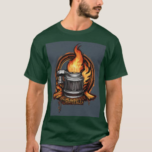 Das Design des T - Shirt "Visionäre gestalten morg