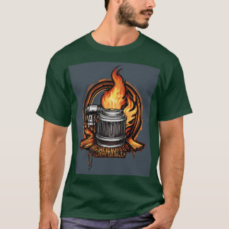 Das Design des T - Shirt "Visionäre gestalten morg