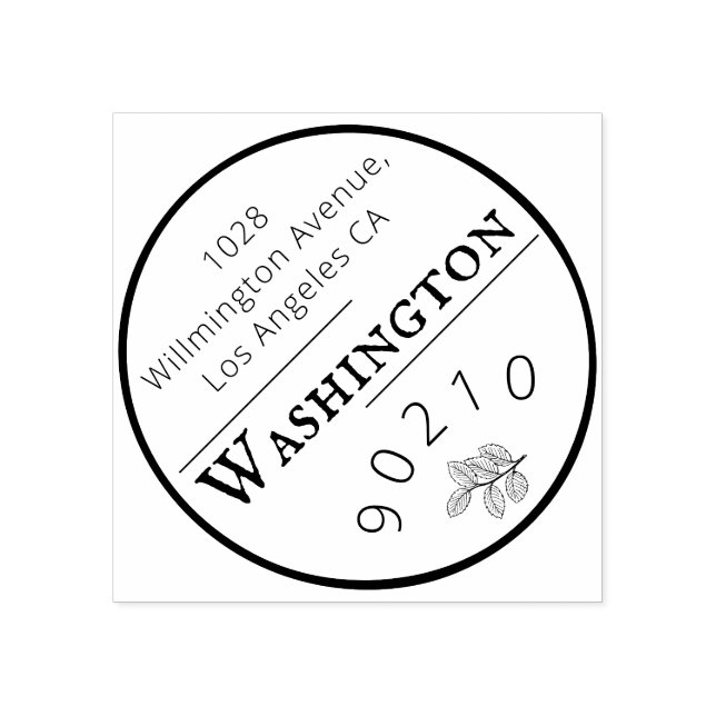 Das Design ist einfach und sauber für die Briefmar Gummistempel (Prägung)