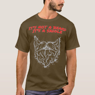 Das Design ist nicht gerade ein Bart, sondern ein T-Shirt