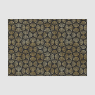 Das Design und das Design der Schwarzen Kunst Seidenpapier