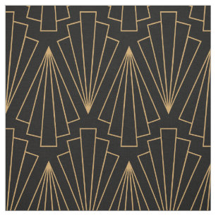 Das Design und das Design der Schwarzen Kunst Stoff