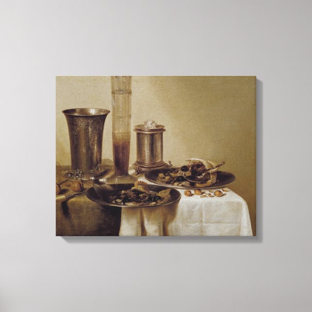 Das Dessert 1637 Leinwanddruck (Vorderseite)