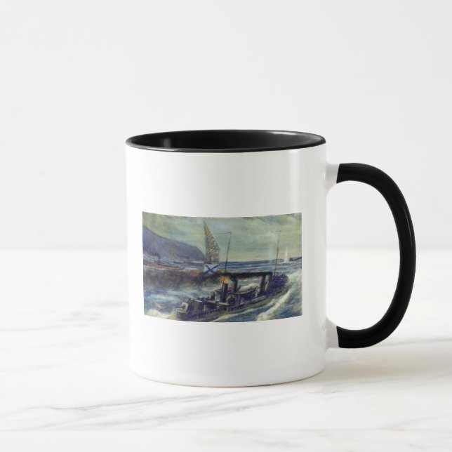Das deutsche Uboot U 56 gesunken durch Grozovoi Tasse (Rechts)