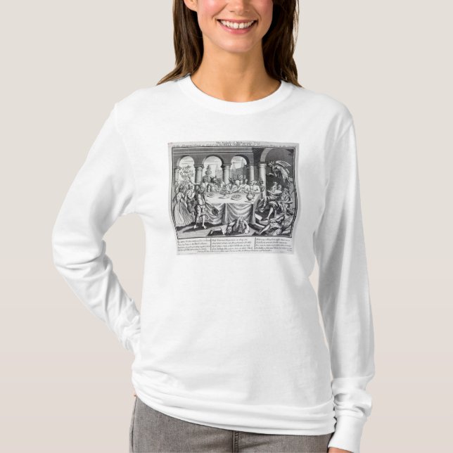 Das diabolische maskquerade T-Shirt (Vorderseite)