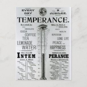 Das Diamant-Jubiläum-Thermometer des Lebens Postkarte