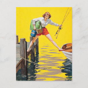 Das Dilemma, 1955 Postkarte