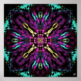 Das Ding vom Weltraum - Muster Pareidolis Poster