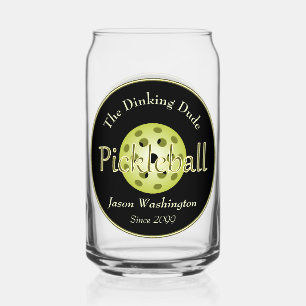 Das Dinking Duo oder der Typ Pickleball Ball Rocks Dosenglas
