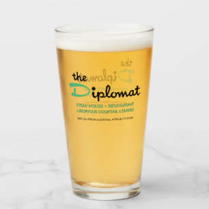 Das Diplomat Restaurant, Chicago, IL Glas