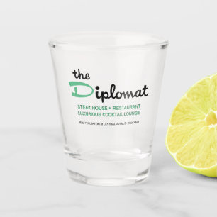 Das Diplomat Restaurant, Chicago, IL Schnapsglas